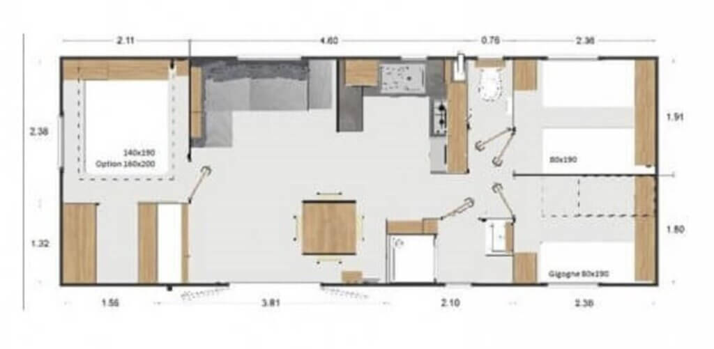 Mobil-home RAPIDHOME BORA BORA - 7