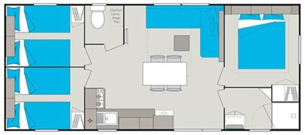 Mobil-home IRM ELEGANZIA 3 - 5