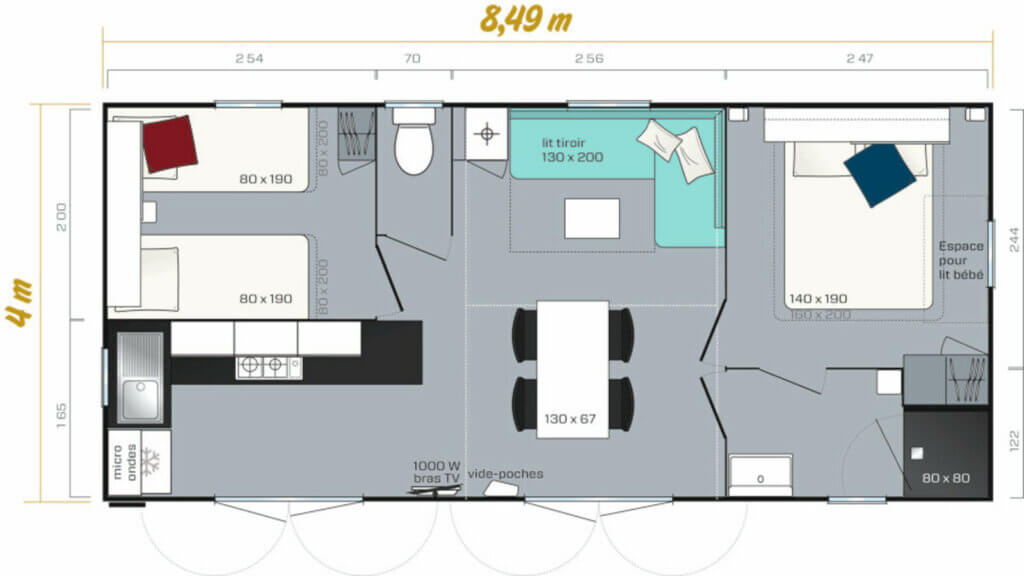 Mobil-home IRM RIVIERA SUITE - 7